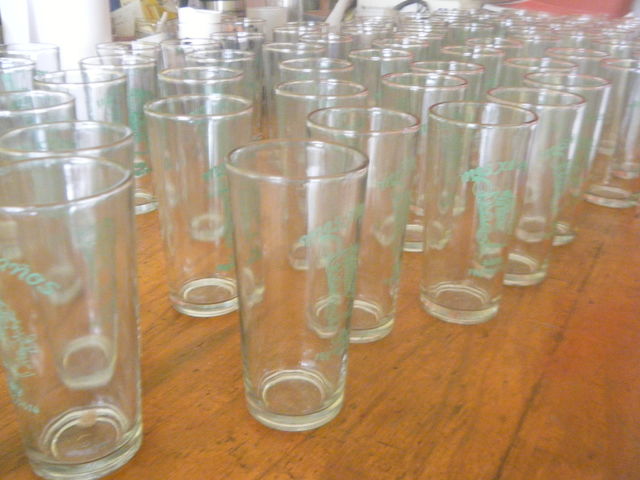 Vasos para fiestas.